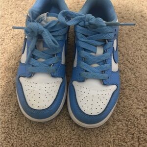 Nike Kids Sky Blue and White Sneakers